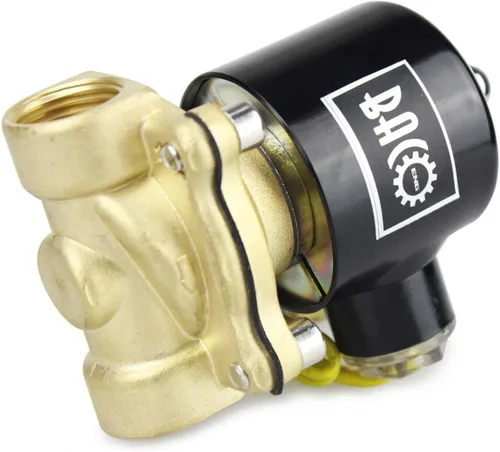 Miniatura 3 de BACOENG VITON Válvula solenoide de 1/4, 3/8, 1/2, 3/4, y 1 pulgada, de 12 voltios a corriente directa, y 110 voltios a corriente alterna.