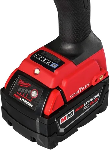 Miniatura 4 de Milwaukee 2865-22 M18 FUEL 7/16 pulgadas Llave de impacto hexagonal utilitaria de alto torque con kit ONE-KEY