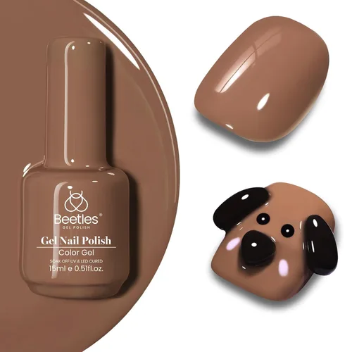 Miniatura 10 de Beetles - Esmalte de uñas de gel verde luminoso que brilla en la oscuridad, esmalte de uñas de gel que se absorbe con lámpara LED UV, arte de uñas