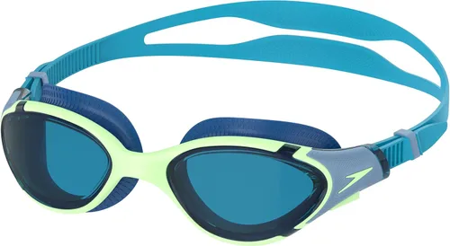 Miniatura 9 de Speedo Biofuse 2.0 - Gafas de natación unisex para adultos Amonita Azul/Blanco/Rojo/Azul