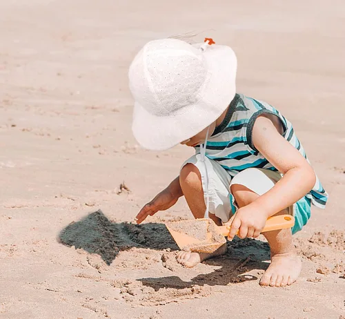 Miniatura 37 de SimpliKids Sombrero de sol para bebé de ala ancha con protección solar UPF 50+ UV Ray