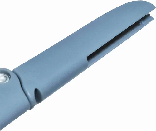 Miniatura 5 de Perchas de viaje plegables plegables de plástico, perchas portátiles antideslizantes para ropa sucia, automóvil, camping, perchas grises, secado