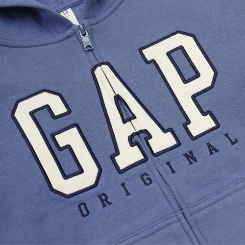 Miniatura 15 de GAP Sudadera con capucha y cremallera completa con logotipo para niños