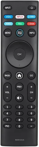 Miniatura 12 de XRT136 Vizio Smart TV Remoto Reemplazo – Fácil configuración, infrarrojo, teclas de acceso directo, control remoto universal para televisores