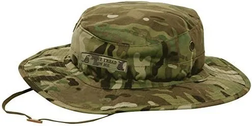Miniatura 2 de Paquete de parche táctico Multicam y Boonie (2 parches + sombrero), Estados Unidos y Dtom