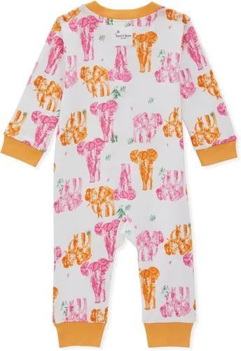 Miniatura 2 de Burt's Bees Baby Pijamas para dormir y jugar, 100% algodón orgánico de una sola pieza, mameluco con cremallera frontal