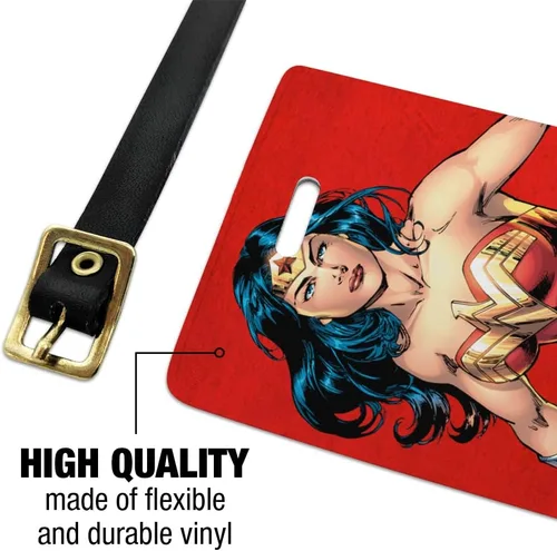Miniatura 2 de Wonder Woman - Juego de 2 tarjetas de identificación para equipaje de mano