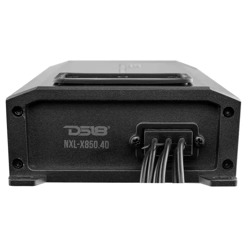 Miniatura 7 de DS18 Hydro NXL-X850.4D Amplificador marino impermeable de 4 canales, clase D, rango completo a 4 ohmios, 250 x 4 RMS 2400 vatios de pico, ideal