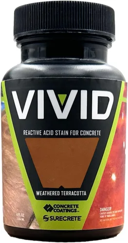 Miniatura 23 de CC Concrete Coatings Tinte ácido vívido para hormigón oliva 4OZ