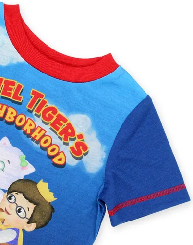 Miniatura 4 de Conjunto de pijama de manga corta para niños pequeños del barrio