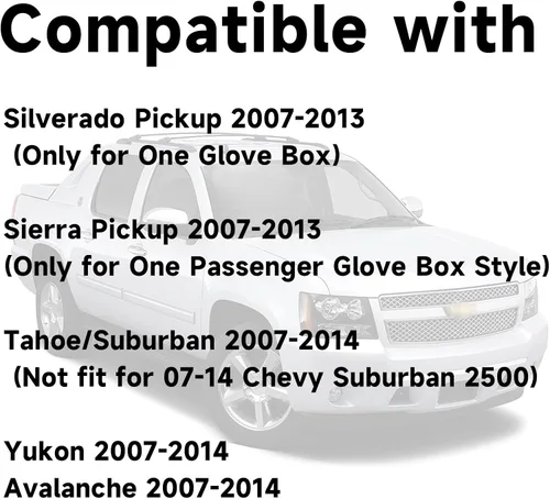 Miniatura 2 de Cubierta de tablero para Chevrolet Silverado 2007 2008 2009 2010 2011 2012 2013 2014, cubierta de tablero para Chevy Tahoe Suburban Avalanche 2014
