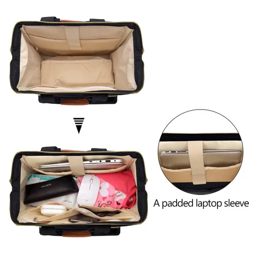 Miniatura 4 de Teamoy Bolsa para extractor de leche compatible con Spectra S1, S2, Medela y bolsa enfriadora, bolsa convertible para extractor de leche y mochila