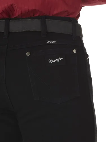 Miniatura 5 de Wrangler Jeans de corte vaquero para hombre, edición plateada, corte de bota, corte ajustado, plateado