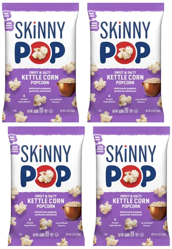 Miniatura 26 de Palomitas de maíz naturalmente dulces SkinnyPop, 4.4 oz.