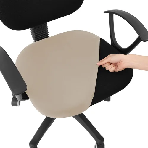 Miniatura 26 de Smiry - Fundas para silla de oficina y computadora con diseño impreso, ajuste elástico, universal, para escritorio, fundas para silla giratoria