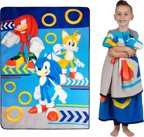 Miniatura 13 de Franco Ropa de cama para niños Manta decorativa de felpa súper suave, 62 x 90 pulgadas, Pokémon Multicolor