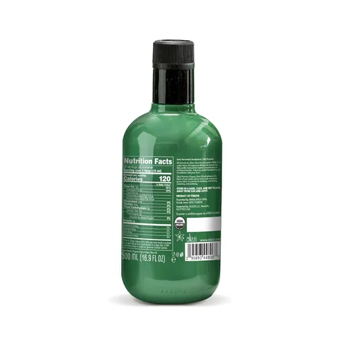 Miniatura 2 de Olizzi Aceite de oliva orgánico de primera calidad extra virgen – galardonado, cosecha temprana, rico en polifenoles, primer prensado en frío