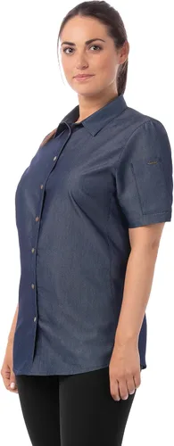Miniatura 6 de Chef Works Camisa Detroit Denim para mujer