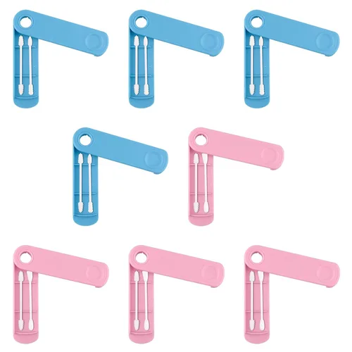 Miniatura 10 de AUMIO Hisopos de algodón reutilizables para limpieza de oídos, la alternativa sostenible y sanitaria a las puntas Q de un solo uso, cero residuos