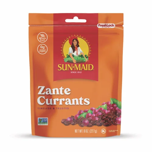 Miniatura 7 de Sun-Maid California Sun-Dried Zante Currants – Paquete de 4 bolsas resellables de 8 onzas – Frutas secas para aperitivos navideños y tablas