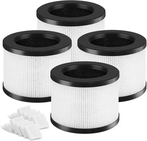 Miniatura 8 de SAKEGDY Filtro de repuesto TZ-K1 compatible con purificador de aire ToLife TZ-K1, AROEVE MK01 MK06 / Kloudi DH-JH01/POMPRON MJ001H, repuesto