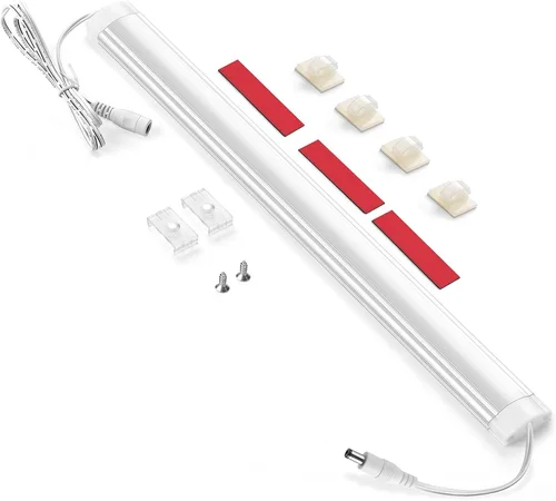 Litever Tira de luz LED extra de 12 pulgadas para gabinete. Paquete de 1. Diseñado como barra de luz LED adicional LL-025. Perfecto para banco de