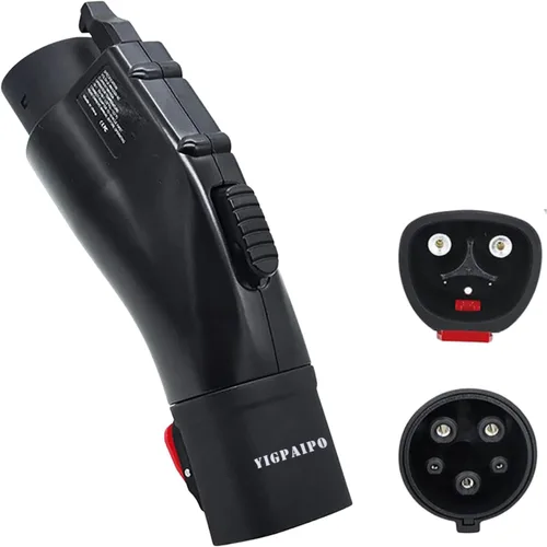 EVs - Adaptador de cargador Tesla a J1772, máximo 48 amperios y 250 V, compatible con conectores Tesla de alta potencia, cargadores de destino y