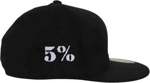 Miniatura 3 de 5% Nutrition Graphic Black Red Snapback Flexfit Trucker Hat for Men and Women
