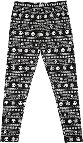 Miniatura 6 de Pijama de Nightmare Before Christmas para mujer pantalón Skellington PJ Negro