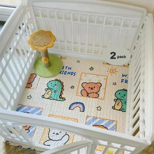 Miniatura 11 de Nueva alfombrilla de corral para perros mejorada, almohadilla para jaula de perros personalizada, almohadillas para cachorros, [corral no incluido]