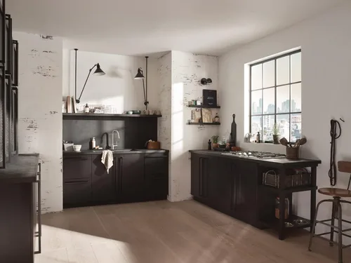 Miniatura 2 de Moen Adler Spot Resist - Grifo de fregadero de cocina de una manija de arco alto de acero inoxidable con rociador desplegable Power Clean, 87233SRS