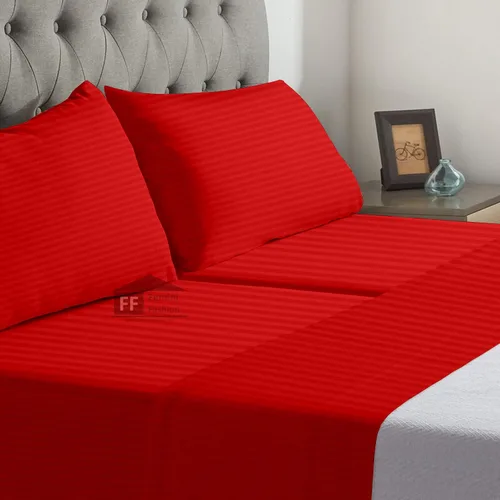 Miniatura 18 de Juego de sábanas para cama ajustable, tejido de satén suave, 400 hilos, 100% algodón egipcio, 5 piezas con 2 sábanas bajeras, juego de sábanas de 25