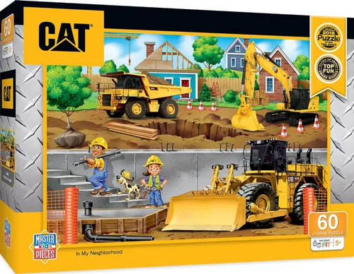 Miniatura 7 de MasterPieces Rompecabezas de 60 piezas para niños, día del gato en la cantera, 14 x 19 pulgadas