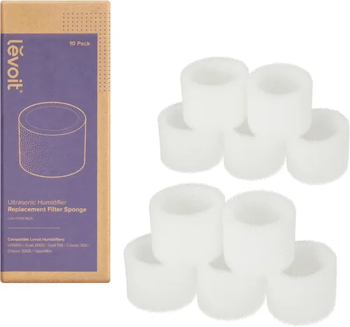 Miniatura 6 de LEVOIT LV600S Humidificadores inteligentes de niebla cálida y fría y almohadillas aromáticas, paquete de 16, filtros de repuesto para humidificador