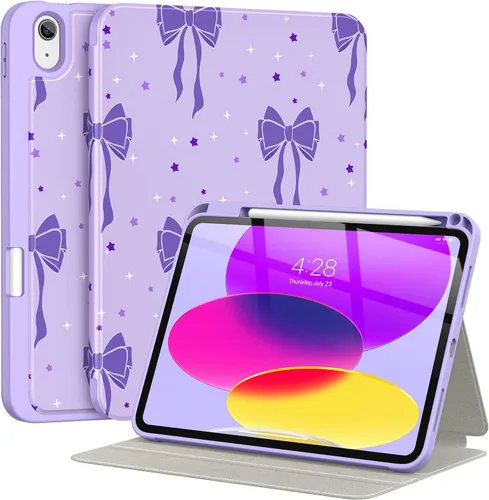 Miniatura 31 de Supveco Funda para iPad (A16) de 11ª generación de 11 pulgadas (2025), iPad de 10.9 pulgadas (2022) con soporte para lápiz, funda de alta calidad