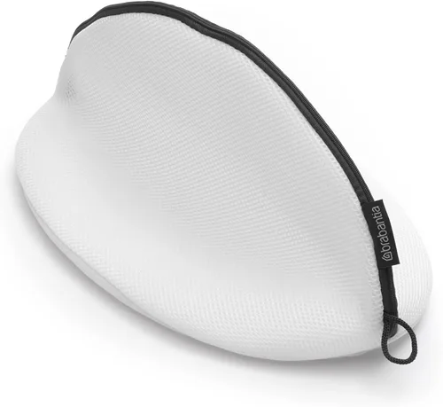Miniatura 7 de Brabantia Bolsa de sujetador de lavandería con cremallera de malla (blanco) para lavar delicados, organizador de bolsas de viaje