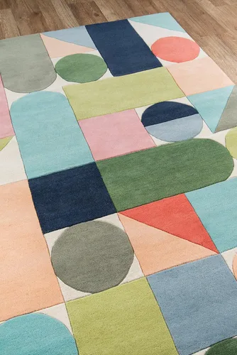 Miniatura 3 de Novogratz Delmar Collection Wright - Alfombra de área, 3'6" x 5'6", multicolor