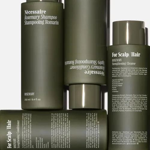 Miniatura 3 de Nécessaire Rosemary Hair Duo Conjunto de champú y acondicionador de romero fortalecedor multiproteína para cabello adelgazante. Para mujeres +