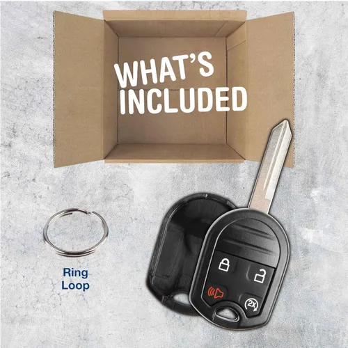 Miniatura 4 de KeylessOption Llaves de encendido sin cortar remoto sin cortar para F-150 F-250 Explorer Edge