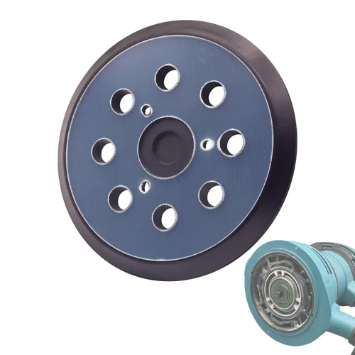 Reemplazo de almohadilla de respaldo de 5 pulgadas compatible con discos de lijado de gancho y bucle orbital DeWalt para piezas DeWalt D26453,