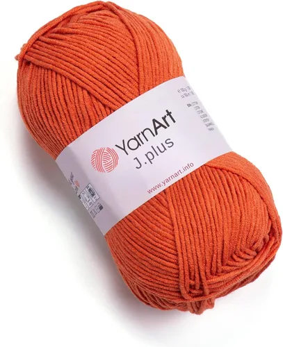 Miniatura 7 de YarnArt Jeans Plus - Hilo de mezcla de algodón suave, 100g (3.5 onzas), 160m (174 yardas), 55% algodón, 45% acrílico, grosor medio #4, ideal