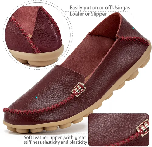 Miniatura 3 de Ablanczoom Womens Loafers Casual Flats Shoes- Comfortable Slip on Driving Loafer Walking Dress Shoes for Women