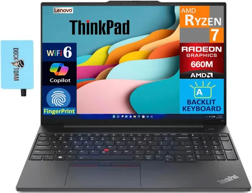 Miniatura 13 de Lenovo ThinkPad E16 Business Laptop de 16.0" pantalla WUXGA IPS de 300 nits