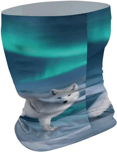 Miniatura 2 de Arctic Fox Neck Gaiter Breathable & Moisture-Wicking Face Mask Bandana Balaclava Sun Protection Face Cover Scarf Lightweight Seamless Design for