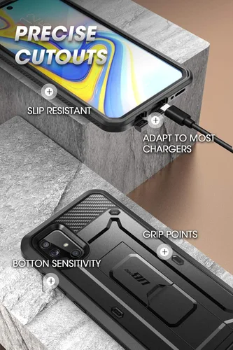 Miniatura 6 de SUPCASE Funda para Samsung Galaxy A71 5G [no para A71 5G UW Verizon], [Protector de pantalla integrado, soporte y clip para cinturón] Funda