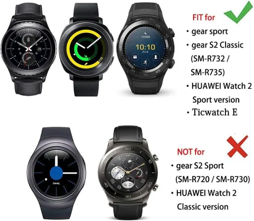Miniatura 3 de Correa de resina compatible con Samsung Galaxy Watch 7/FE/6/5/4 1.732 in/1.575 in, Classic 6 1.850 in/1.693 in, 5 Pro 1.772 in, 4 Classic 1.811