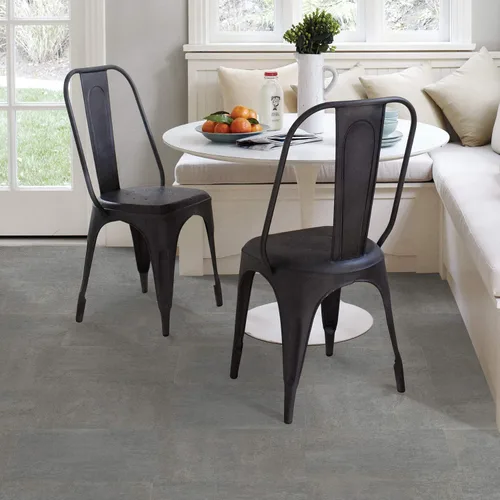 Miniatura 4 de FloorPops Azulejos de suelo gris Tundra Peel & Stick, FP3326