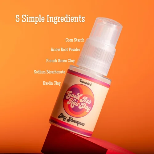 Miniatura 3 de Good A- Champú Seco en Polvo Hair Day – Sin Aerosol, Sin Talco, Completamente Natural – Absorbe el Aceite, Refresca el Cabello Entre Lavados, Hecho