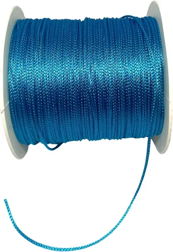 Miniatura 6 de Hilo de cuentas de poliéster de 0.039 pulgadas para bricolaje, opciones de varios colores, collar de amistad de macramé, cuerda para hacer pulseras
