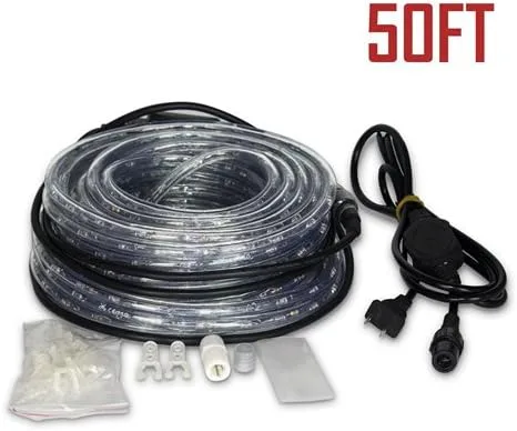 Miniatura 7 de Diophros - Tira de luces LED para interiores o exteriores, tira de iluminación impermeable, decoración de patio trasero, jardín y fiestas